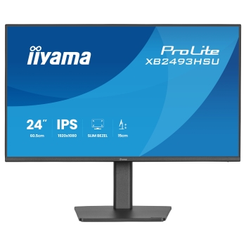Preview: 60,5cm/23,8 (1920x1080) iiyama ProLite XU2493HSU-B1 16:9 FHD IPS 4ms 60Hz VGA HDMI DisplayPort USB VESA Speaker Black