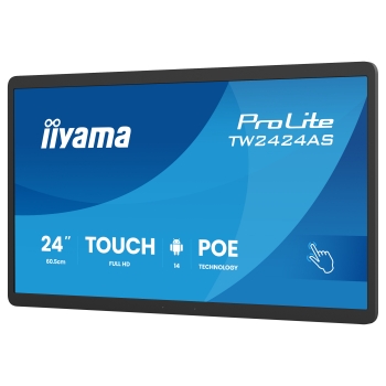 Preview: iiyama 60.5cm (23.8) TW2424AS-B3P 16:9 M-Touch USBC Android