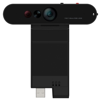 Preview: LENOVO ThinkVision MC60 Monitor Webcam Short stack for P24h-30 P24q-30 T34w-30 P49w-30 Monitors