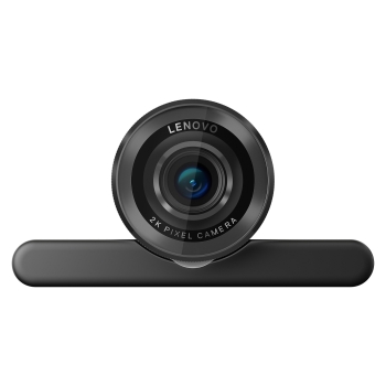 LENOVO QHD Webcam 2K Adjustable FOV90/78/65 Directional Microphone AutoFocus HDR AI Framing/Face USB-C/A 1.5m Detachable Cable