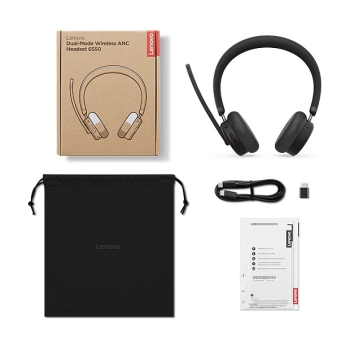 Preview: LENOVO Dual-Mode Wireless ANC Headset 6550 USB-C Teams