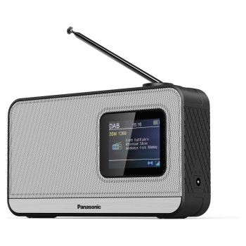 Preview: Panasonic RF-D15EG Tragbares DAB-Radio 3 Watt silver