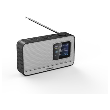 Preview: Panasonic RF-D15EG Tragbares DAB-Radio 3 Watt silver