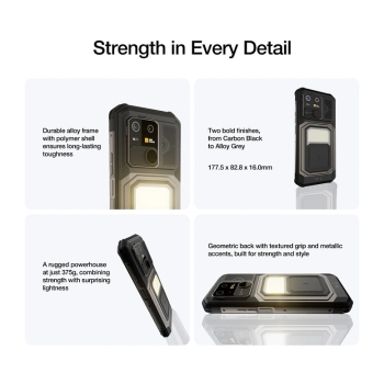 Preview: AGM MOBILE G3Pro Outdoor Smartphone 5G mit Wärmebildkamera