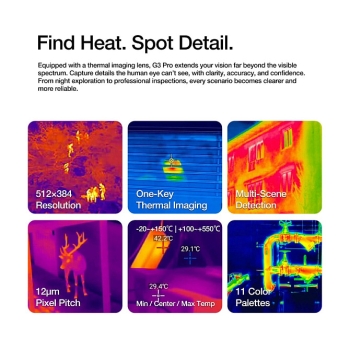 Preview: AGM MOBILE G3Pro Outdoor Smartphone 5G mit Wärmebildkamera