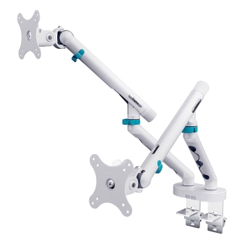 DIGITUS TIS dual '35' TFT. mech. Feder Max.10KG weiß