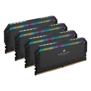 64GB Corsair DIMM 6200 (4x 16 GB) Quad-Kit (schwarz. CMT64GX5M4B6200C32. Dominator Platinum RGB. INTEL XMP)