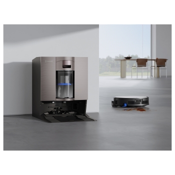 Preview: DEEBOT X11 OmniCyclone Schwarz Saug-Wisch-Roboter mit Reinigungsstation