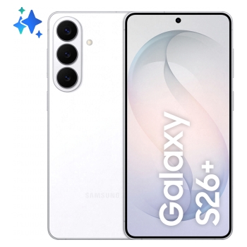 Samsung Galaxy S26+ 256GB White 16.91cm (6.7) OLED Display. Android 16. 50MP Triple-Kamera