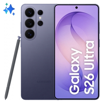 Samsung Galaxy S26 Ultra 512GB Cobalt Violet 17.49cm (6.9) OLED Display. Android 16. 200MP Quad-Kamera