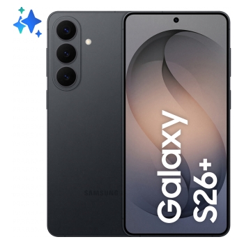 Samsung Galaxy S26+ 512GB Black 16.91cm (6.7) OLED Display. Android 16. 50MP Triple-Kamera