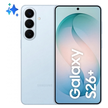 Samsung Galaxy S26+ 256GB Sky Blue 16.91cm (6.7) OLED Display. Android 16. 50MP Triple-Kamera