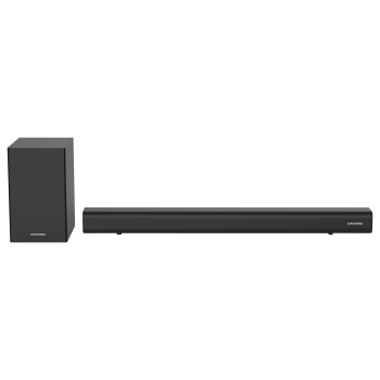 Preview: GRU DSB 991SW Soundbar 2.1. 90 Watt BT HDMI(ARC) AUX inkl.kabellosem Sub