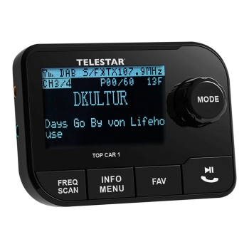 TELESTAR TOP CAR 1 DAB+Radios Car Adapter