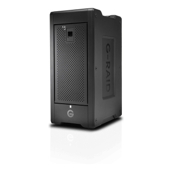160TB G-RAID Shuttle 8 SANDISK Professional 3.5Zoll 8.89cm Thunderbolt 3 1900MB/s USB-C Transportable 8-bay External Hard Drive