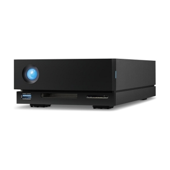 10TB LACIE 1big Dock Thunderbolt 3 + USB 3.1 8.9cm 3.5Zoll fuer MAC & PC - grau