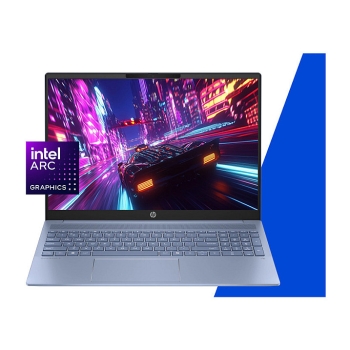 HP OmniBook 5 AI 16 2K Core Ultra 5 225U 16GB/512GB SSD Win11 Home - Sky Blue - 16-af1454ng