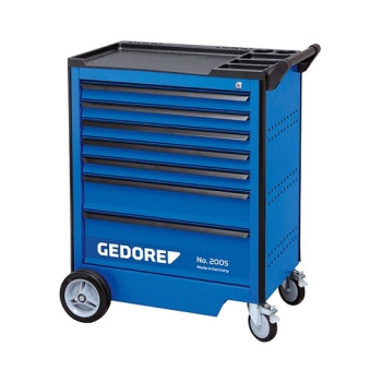 Gedore Werkzeugwagen 2005 0511 mit 7 Schubladen (blau/schwarz)