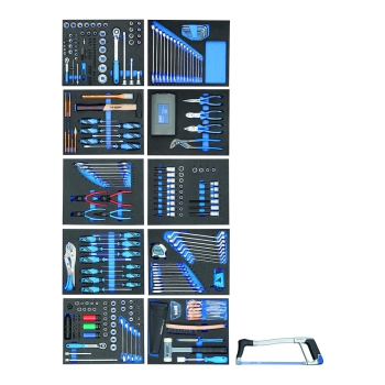 Preview: Gedore Werkzeugwagen 2005-TS-308 (blau/schwarz. inkl. 308 Werkzeuge)