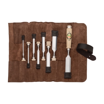 Kirschen Stechbeitelsatz 8-tlg. Tasche 4-6-10-12-16-20-26-30