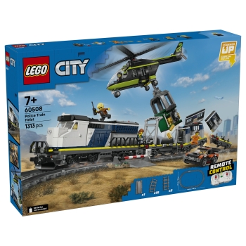 Preview: LEGO 60508 City berfall auf den Polizeizug