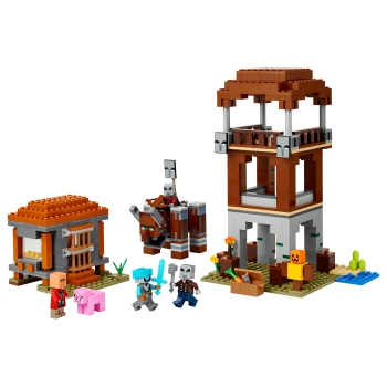 Preview: LEGO 21278 Minecraft Ein Verwster am Plnderer-Auenposten