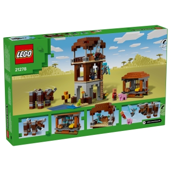 Preview: LEGO 21278 Minecraft Ein Verwster am Plnderer-Auenposten