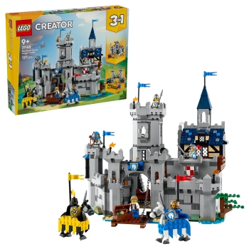 Preview: LEGO 31168 Creator 3-in-1 Ritterburg im Mittelalter