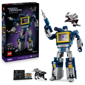 Preview: LEGO 10358 Icons Transformers: Soundwave