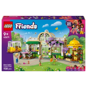 LEGO 42671 Friends Pflanzencaf und Blumenkiosk