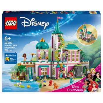 LEGO 43267 Disney Princess Prinzessinnenschloss mit Haustieren
