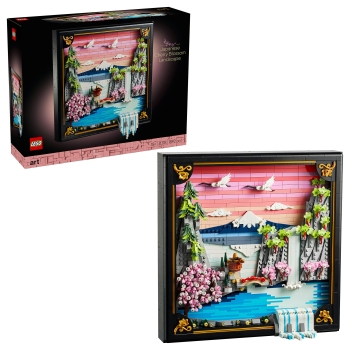 Preview: LEGO 31218 Art Japanische Kirschbltenlandschaft