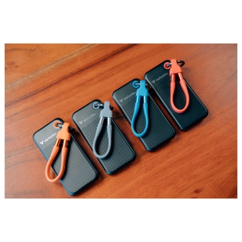 Preview: 1TB Verbatim Pocket USB 3.2 Typ-C schwarz-orange