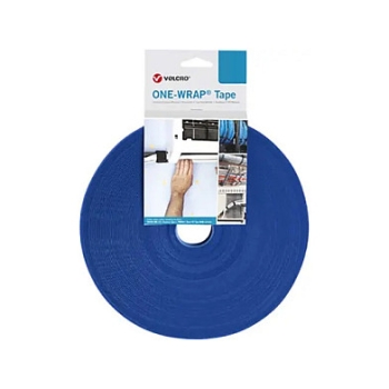 VELCRO One Wrap Band 50 mm breit. blau. 25 m