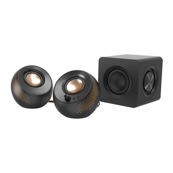 Preview: Creative Labs Creative Pebble X Plus - Speaker system - for PC - 2.1-channel - wireless - Bluetooth