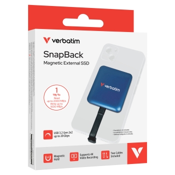 Preview: 1TB VERBATIM SNAPBACK SSD 1TB