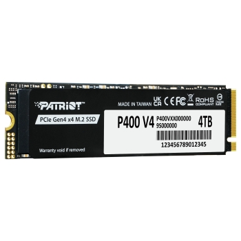 Preview: M.2 4TB Patriot P400 V4 (PCIe 4.0 x4. NVMe 2.0. 2280)