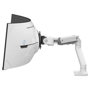 Ergotron HX Monitor Arm mit VHD-Gelenk. Tischhalterung (wei. fr 1000 R Curved Monitore)