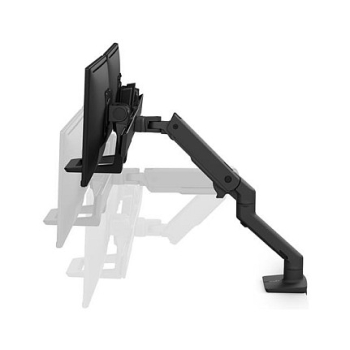 Preview: HX DUAL MONITOR ARM IN SCHWARZ TISCHHALTERUNG FUER MONITORE BIS