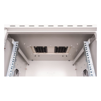 Preview: ROLINE 19-Zoll Wandgehuse Pro 7 HE. 600x600 BxT IP55 outdoor grau