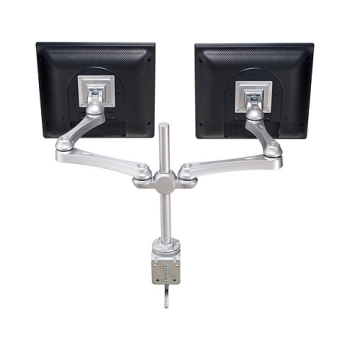 Preview: ROLINE LCD-Doppelarm Trgerstange 4 Gelenke Tischmontage