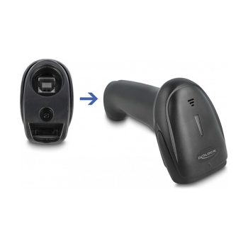 Preview: Barcode Scanner 1D Laser für 2.4 GHz. Bluetooth oder USB