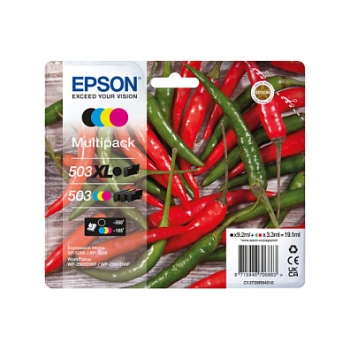 Epson Tintenpatronen Multipack 503XL (4 Farben)