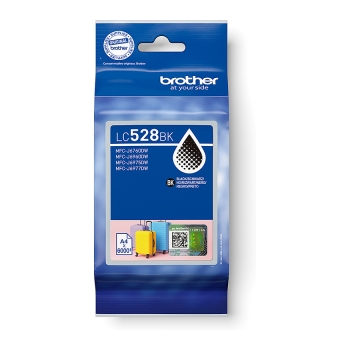 Brother Tintenpatrone LC-528BK Schwarz (6.000 Seiten)