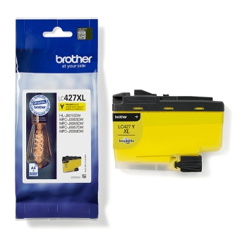 Preview: Brother Tintenpatrone LC-427XLY (ca. 5000 Seiten)