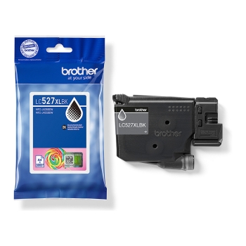 Preview: Brother Tintenpatrone LC-527XLBK Schwarz (ca. 3000 Seiten)