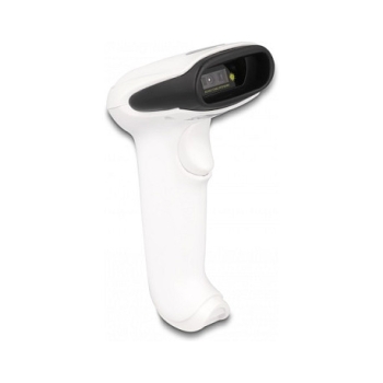 Barcode Scanner 1D und 2D für 2.4 GHz. Bluetooth oder USB - weiß