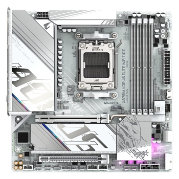 Preview: Gigabyte X870M A ELITE WF7 ICE (AM5) (D)