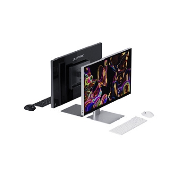 Preview: Alogic TFT 32 Aspekt 4K 145W+90W+USB Charging grey gloss