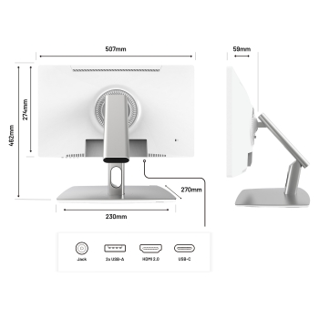 Preview: JapanNext FHD Touchscreen Monitor 54.61cm (21.5)